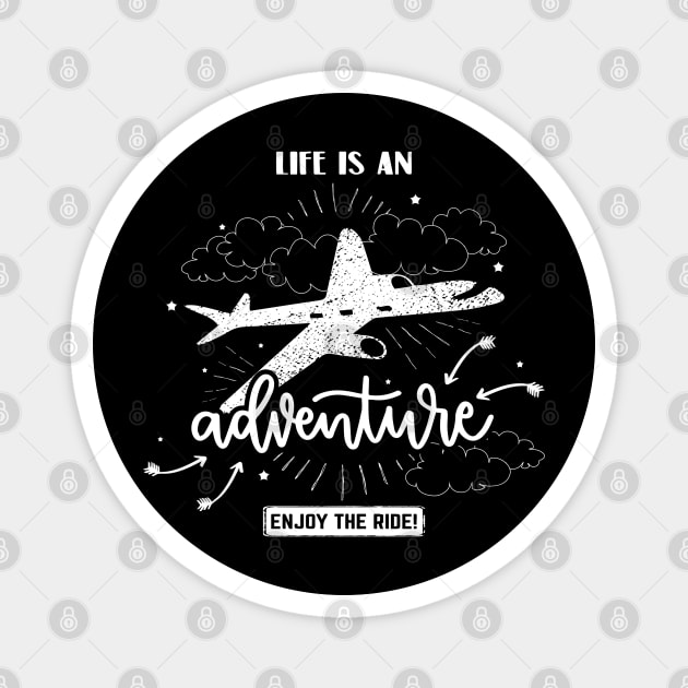 Life is an adventure Magnet by Kams_store